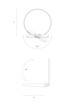 Gravy LED Wall Sconce (GRW-S-MWT-MWT-PI)