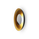 Koncept - RMW-12-SW-CRM-HW+24BD-MBG - LED Wall Sconce - Ramen - Matte Black w/ Gold
