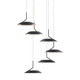 Koncept - RYP-C6-SW-MTB - LED Pendant - Royyo - Matte Black