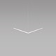 Z-Bar Pendant LED Pendant (ZBP-16-B-SW-MWT-CNP)
