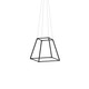 Koncept - ZBP-16-RS-SW-MTB-CNP - LED Pendant - Z-Bar - Matte Black