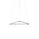 Koncept - ZBP-16-T-SW-SIL-CNP - LED Pendant - Z-Bar Pendant - Silver