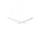 Z-Bar Pendant LED Pendant (ZBP-24-B-SW-SIL-CNP)