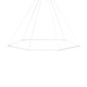 Koncept - ZBP-24-H-SW-MWT-CNP - LED Pendant - Z-Bar Pendant - Matte White