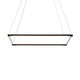Koncept - ZBP-24-S-SW-MTB-CNP - LED Pendant - Z-Bar Pendant - Matte Black