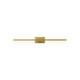 Koncept - ZBW-24-4-CM-SW-GLD - LED Wall Sconce - Z-Bar - Gold