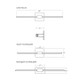 Z-Bar LED Wall Sconce (ZBW-24-4-CM-SW-GLD)