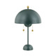 Mitzi - HL885202-AGB/SSG - Two Light Table Lamp - Jojo - Aged Brass