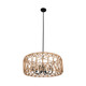 Kalco - 515355MB - Six Light Pendant - Tablas - Matte Black