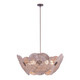 Kalco - 522555PAB - Five Light Pendant - Poppy - Pearlized Antique Brass