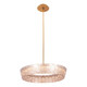 Kalco - 523155OL - LED Pendant - Geo - Oxidized Gold Leaf