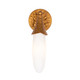 Kalco - 523921WGL - One Light Wall Sconce - BOUGAINVILLEA - Warm Gold