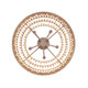 NATURALE Five Light Semi Flush Mount (524845JT)