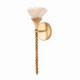 Kalco - 525322MG - One Light Wall Sconce - FLORA - Modern Gold