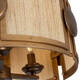 Button Three Light Semi-Flush Mount (526845PABMG)