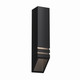 Kichler - 15066BKT - One Light Deck - Black Textured