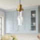 manufacturer_finish:Brushed Gold/Clear Ribbed Glass