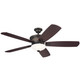 Kichler - 300325OZ - 56Ceiling Fan - Crescent - Olde Bronze with Gold Highlights