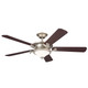Kichler - 300370NI - 60Ceiling Fan - Rise - Brushed Nickel