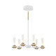 Eurofase - 45712-029 - LED Chandelier - Torcia - Matte White