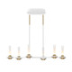 Eurofase - 45713-026 - LED Chandelier - Torcia - Matte White