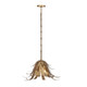 Eurofase - 46431-011 - Three Light Chandelier - Kagra - Antique Brass