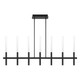 Eurofase - 46476-012 - LED Linear Chandelier - Benicio - Matte Black