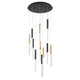 Eurofase - 46477-033 - LED Chandelier - Benicio - Gold-Black Mix