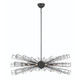 Eurofase - 46761-019 - Ten Light Chandelier - Dendelio - Matte Black