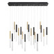 Eurofase - 46771-025 - LED Chandelier - Benicio - Gold-Black Mix