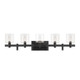 Eurofase - 46813-015 - DECATO-VAN-5LT-BK-CL - DECATO - Black