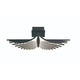 Eurofase - 46897-015 - LED Flush Mount - Seraph - Matte Black