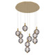 Eurofase - 47191-013 - LED Chandelier - Palmas - Gold