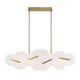 Eurofase - 47210-011 - LED Linear Chandelier - Nuvola - Gold