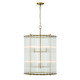 Eurofase - 47238-015 - Eight Light Chandelier - Glasbury - Gold