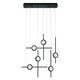 Eurofase - 47255-029 - LED Chandelier - Barletta - Anodized Black