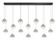 Eurofase - 48938-020 - LED Linear Chandelier - Iissa - Gold