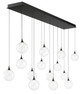Eurofase - 48939-010 - LED Linear Chandelier - Iissa - Matte Black