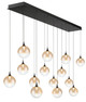 Eurofase - 48939-034 - LED Linear Chandelier - Iissa - Matte Black