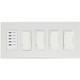 Eurofase - EFSWTD4 - Four Dimmers and One Timer - Timer & Dimmer - White
