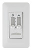 Fanimation - CW2WH - Wall Control Non-Reversing - Fan Speed And Light - Controls - White