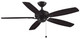 Fanimation - FP6284DZ - 52 Ceiling Fan - Aire Deluxe - Dark Bronze