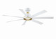 Lenzi 60" Ceiling Fan (FPD7060MWBS)
