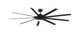 Fanimation - FPD8159BLW - 84 Ceiling Fan - Odyn 84 - Black