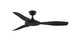 Fanimation - FPD8520BL - 52 Ceiling Fan - GlideAire - Black