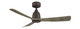 Fanimation - FPD8547GR - 44Ceiling Fan - Kute 44 - Matte Greige