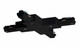 Nuvo Lighting - TP151 - X Joiner - X Connector - Black