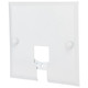 Nuvo Lighting - TP212 - Canopy Track Plate - White