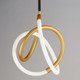 Mobius LED Mini Pendant (E25092-01BKGLD)