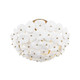 Metropolitan - N1823-732 - Three Light Semi-Flush Mount - Coastlyn - Legacy Brass